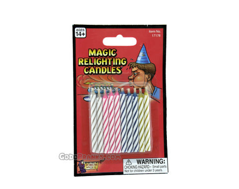Magic Relighting Candles