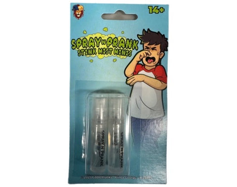 Spray N Prank Stink Mist Minis Fart Spray 2pk