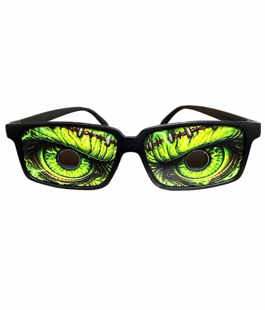 Frankenstein Rear View Novelty Sunglasses