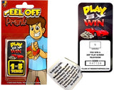 Peel Off Prank Sticker-Win TV 0185