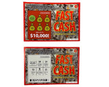 Fake Lotto Tickets Set Of 2