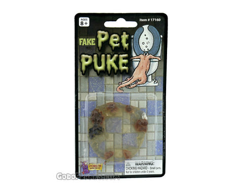 Fake Pet Puke