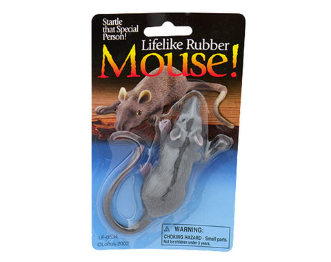 Lifelike Rubber Mouse