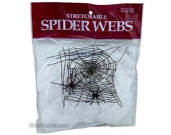 Stretchable Web With Spiders